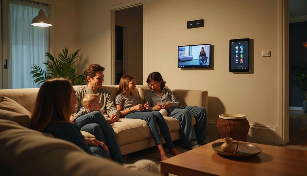 Smart home app control